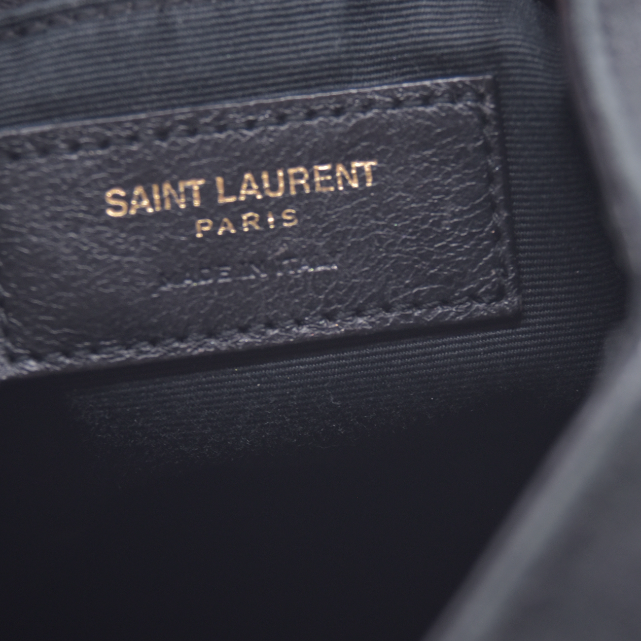 $2850 2022 Saint Laurent Lambskin Matelasse Monogram Joe Backpack Black 10021113