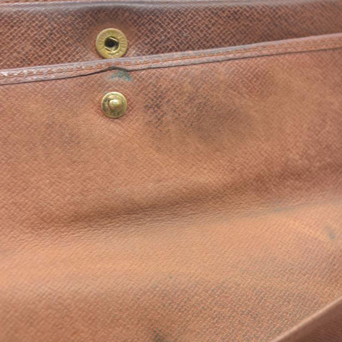 Louis Vuitton Monogram Porte Tresor International Trifold Long Wallet CA1924