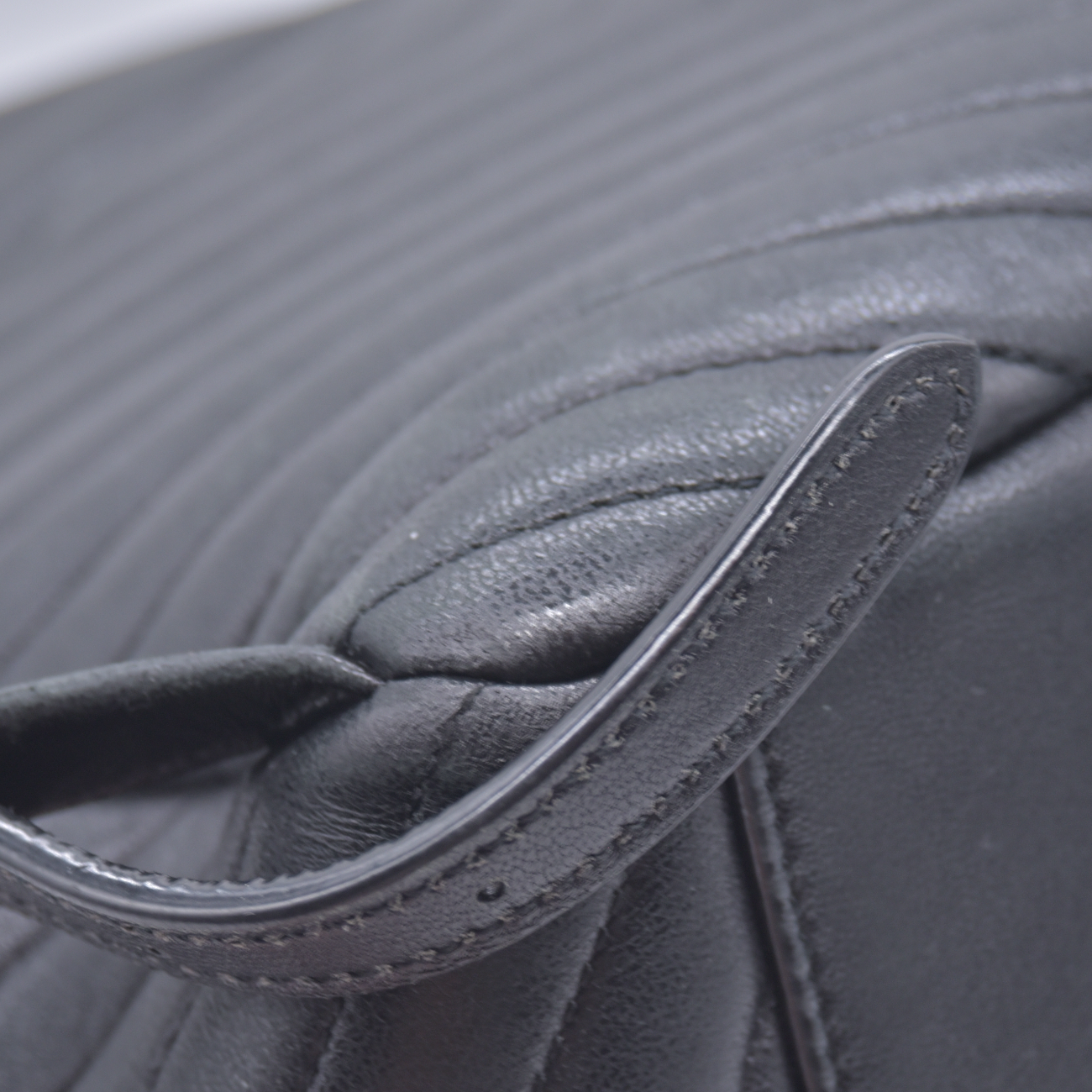 $2850 2022 Saint Laurent Lambskin Matelasse Monogram Joe Backpack Black 10021113