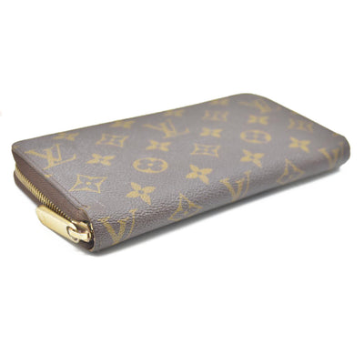 Louis Vuitton Zippy Zip Around Long Wallet Purse Brown SP2152