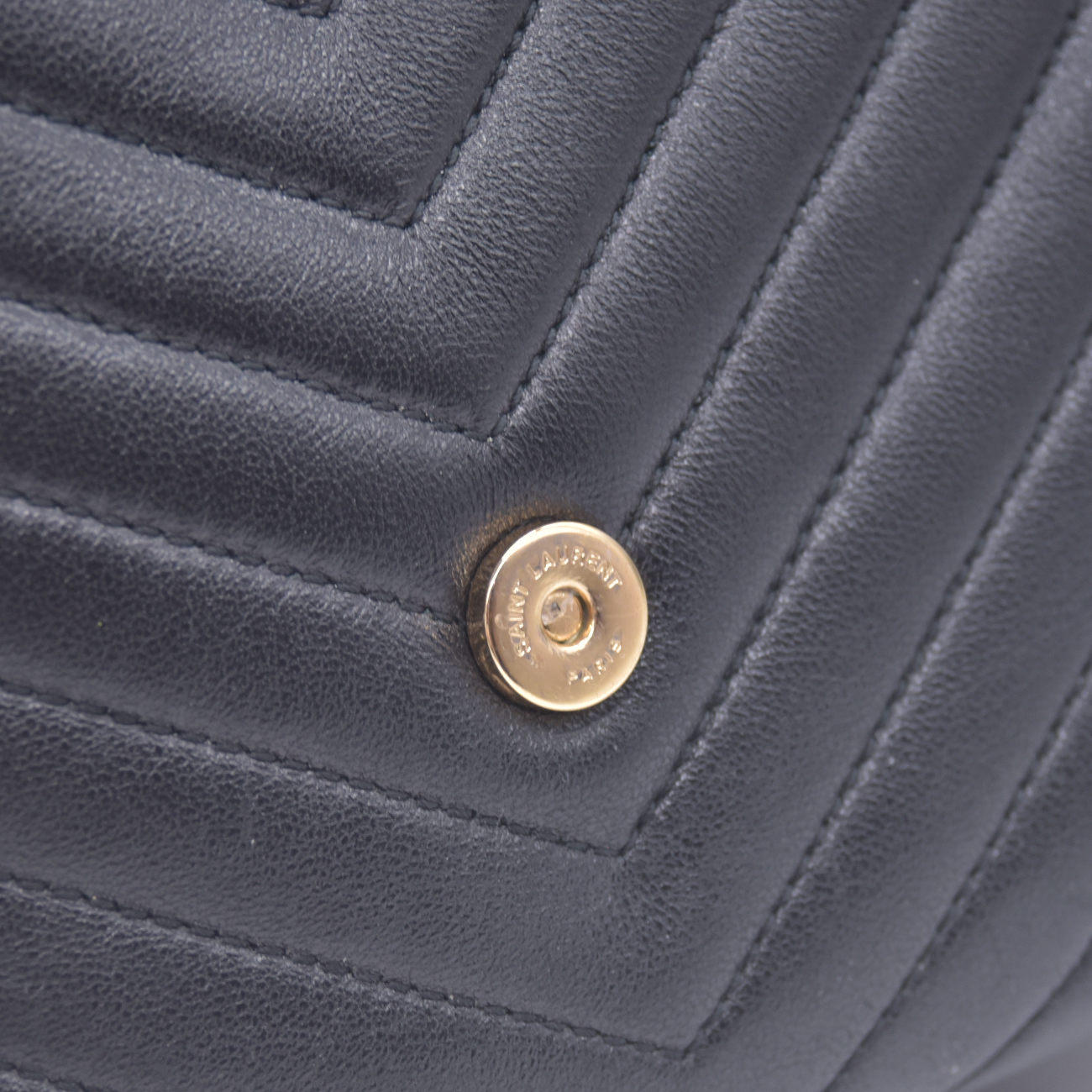 $2850 2022 Saint Laurent Lambskin Matelasse Monogram Joe Backpack Black 10021113