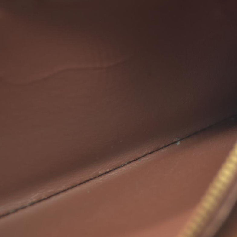 Louis Vuitton Zippy Zip Around Long Wallet Purse Brown SP2152