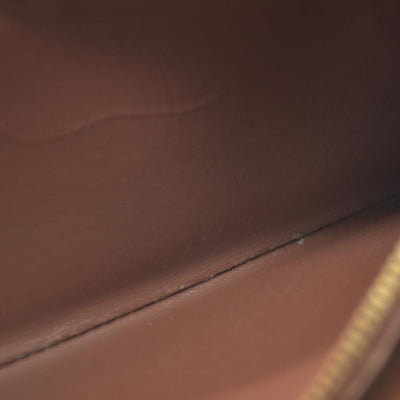Louis Vuitton Zippy Zip Around Long Wallet Purse Brown SP2152