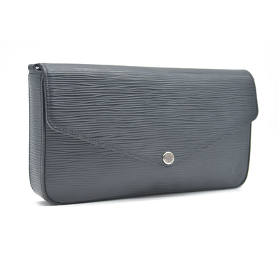 LOUIS VUITTON  Epi Pochette Felicie Black  Noir $1720