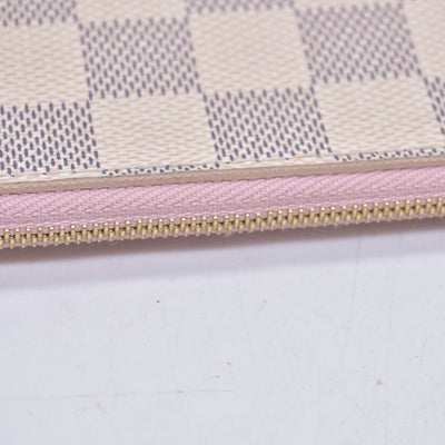 $600 Louis Vuitton Damier Azur Neverfull MM GM Pochette Rose Ballerine RFID CONSIGNMENT