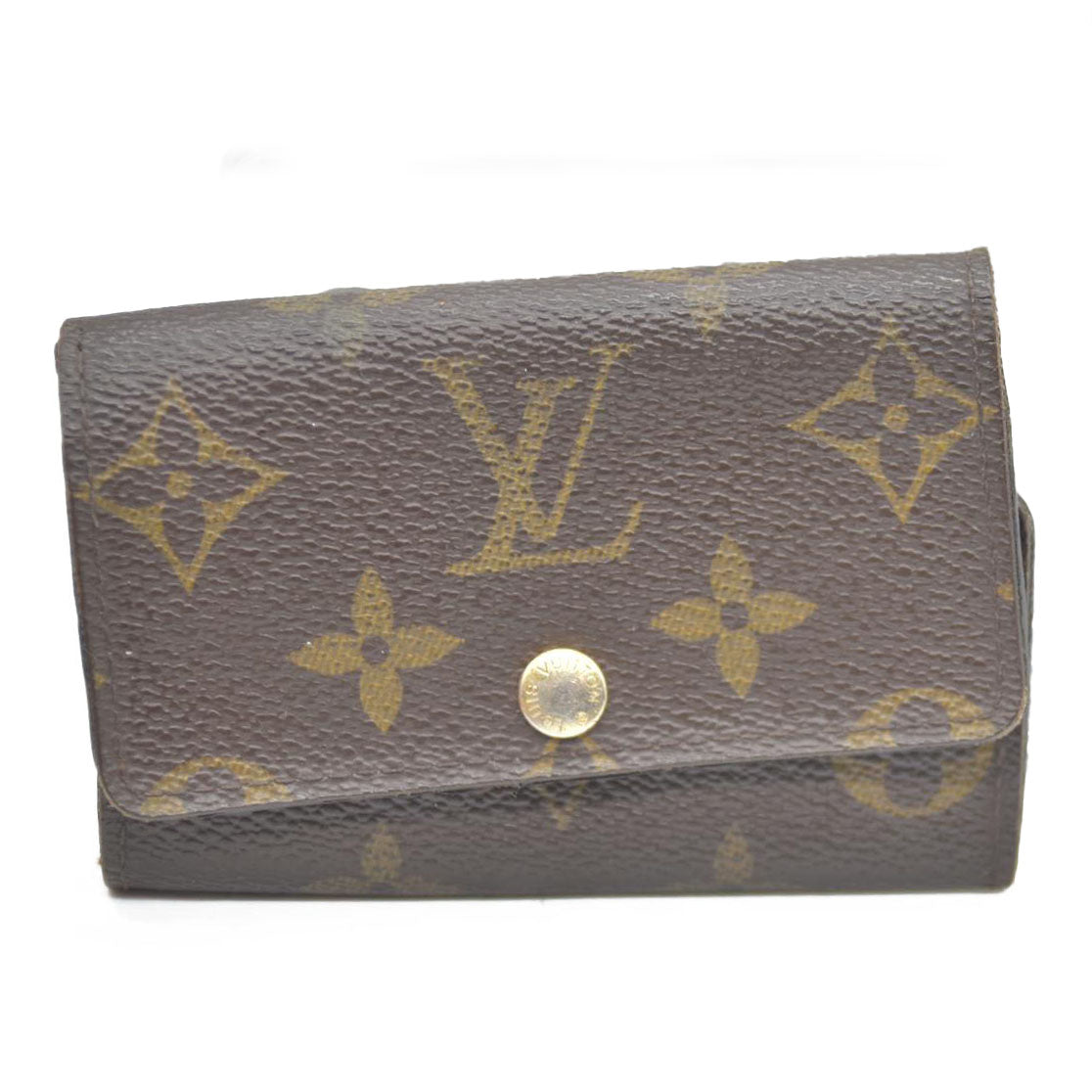 Louis Vuitton Monogram Multicles 6 Ring Key Case Brown