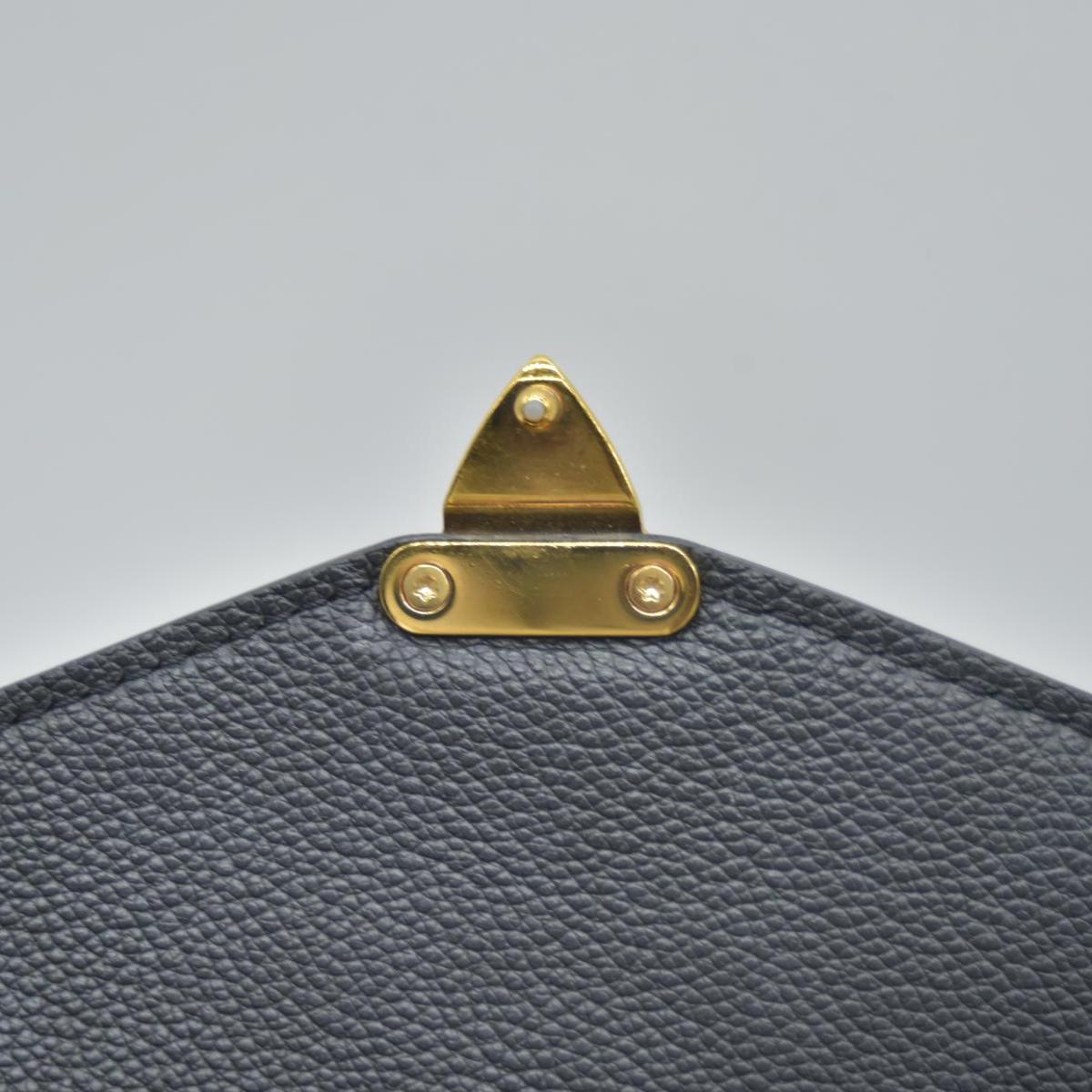 $3300 Louis Vuitton BiColor Pochette Metis Black Cream