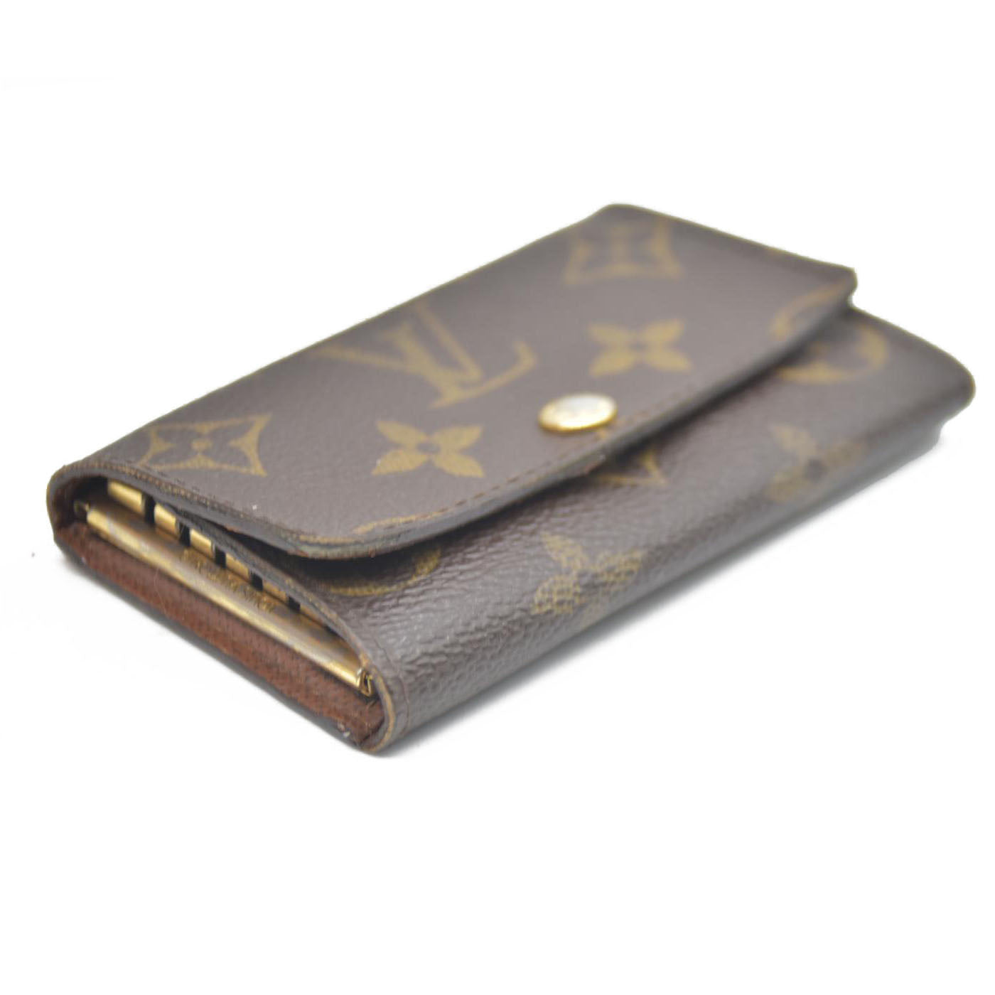 Louis Vuitton Monogram Multicles 6 Ring Key Case Brown