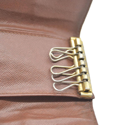 Louis Vuitton Monogram Multicles 6 Ring Key Case Brown