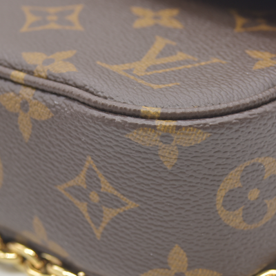 Louis Vuitton  Monogram Ivy Wallet On Chain RFID Like New with Box