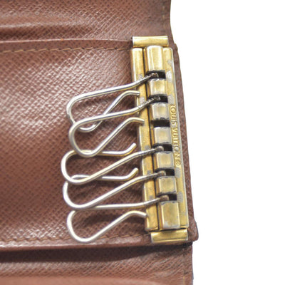 Louis Vuitton Monogram Multicles 6 Ring Key Case Brown