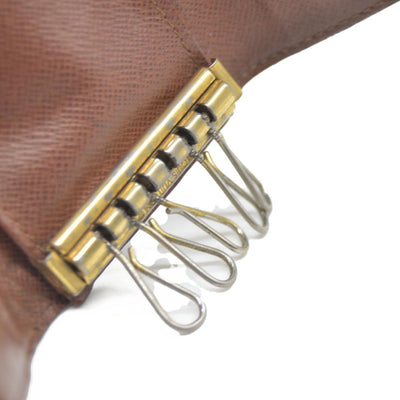 Louis Vuitton Monogram Multicles 6 Ring Key Case Brown