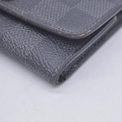 $395 2019 Louis Vuitton Graphite Multicles 6 Key Holder CT3159 CONSIGNMENT