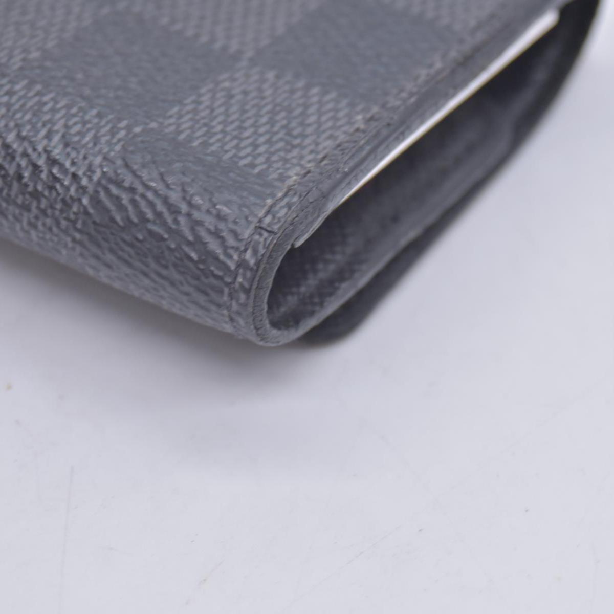$395 2019 Louis Vuitton Graphite Multicles 6 Key Holder CT3159 CONSIGNMENT