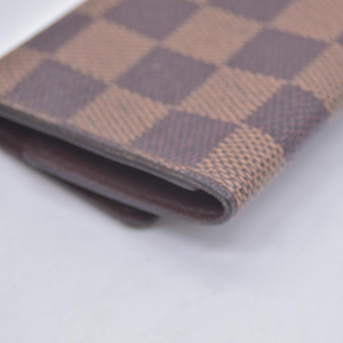 $395 2004 Louis Vuitton Damier Ebene Multicles 6 Key Holder CT0014 CONSIGNMENT