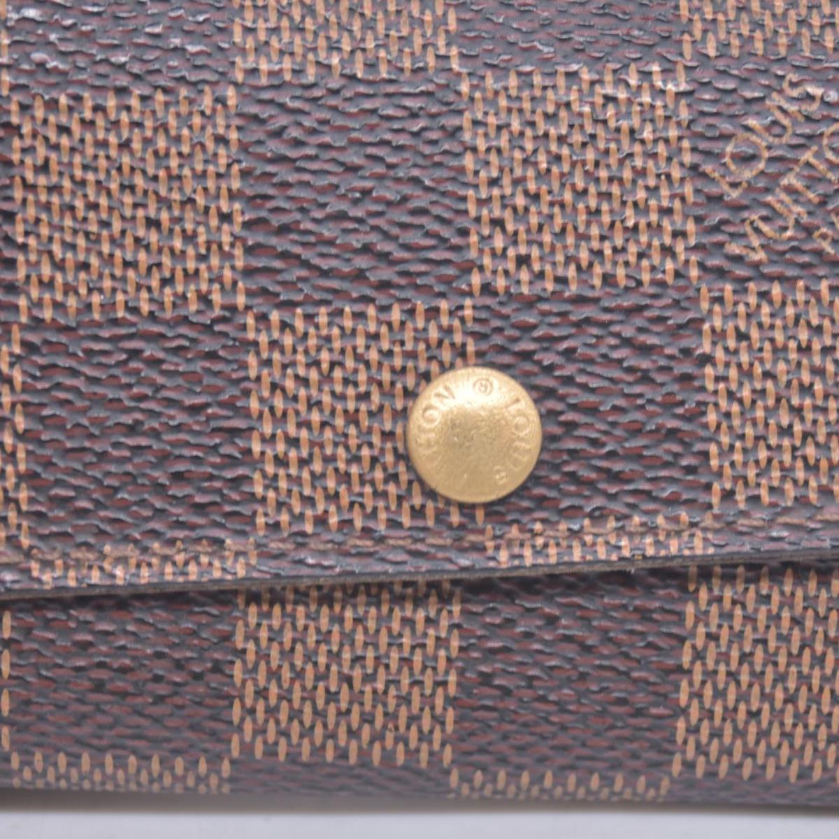 $395 2004 Louis Vuitton Damier Ebene Multicles 6 Key Holder CT0014 CONSIGNMENT