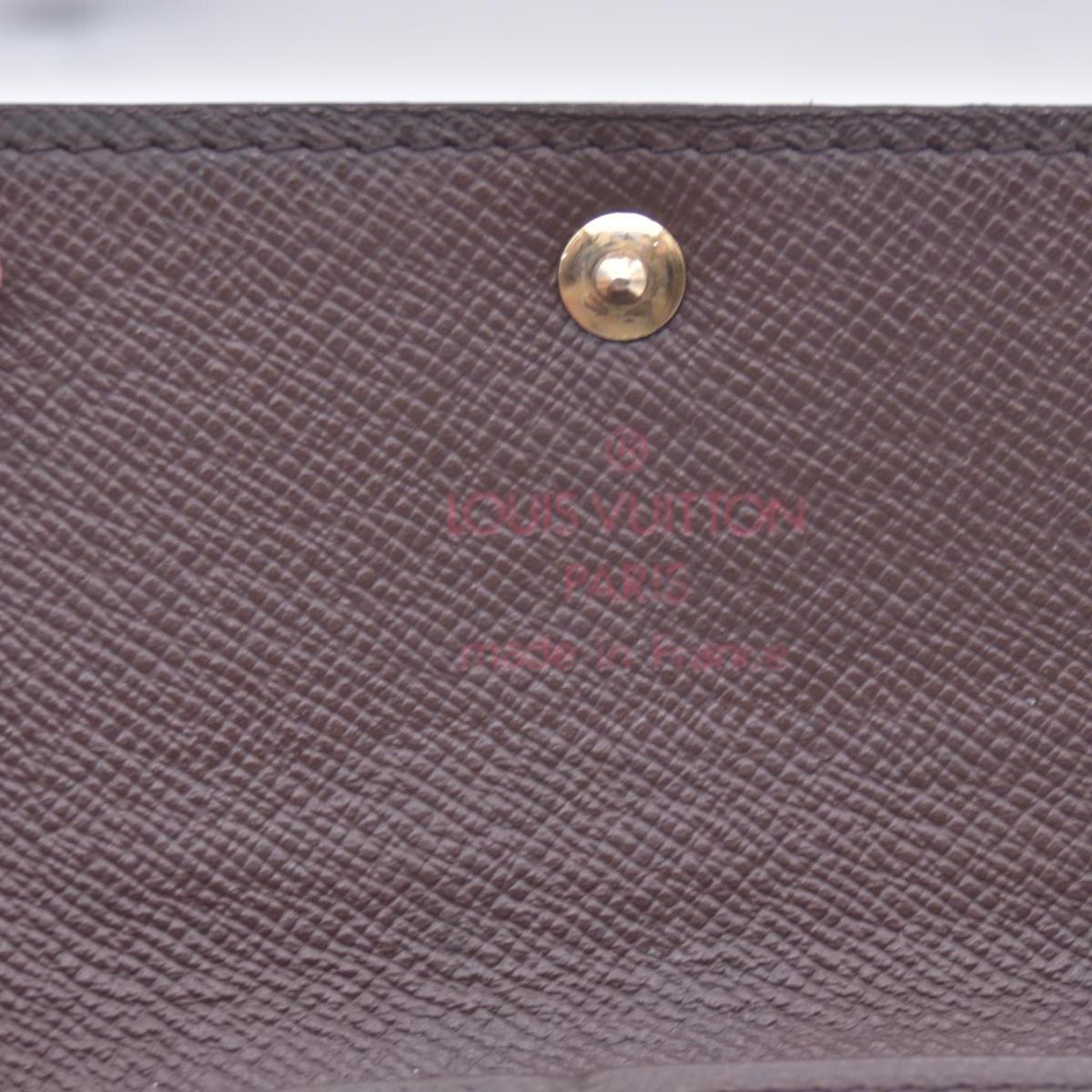 $395 2004 Louis Vuitton Damier Ebene Multicles 6 Key Holder CT0014 CONSIGNMENT