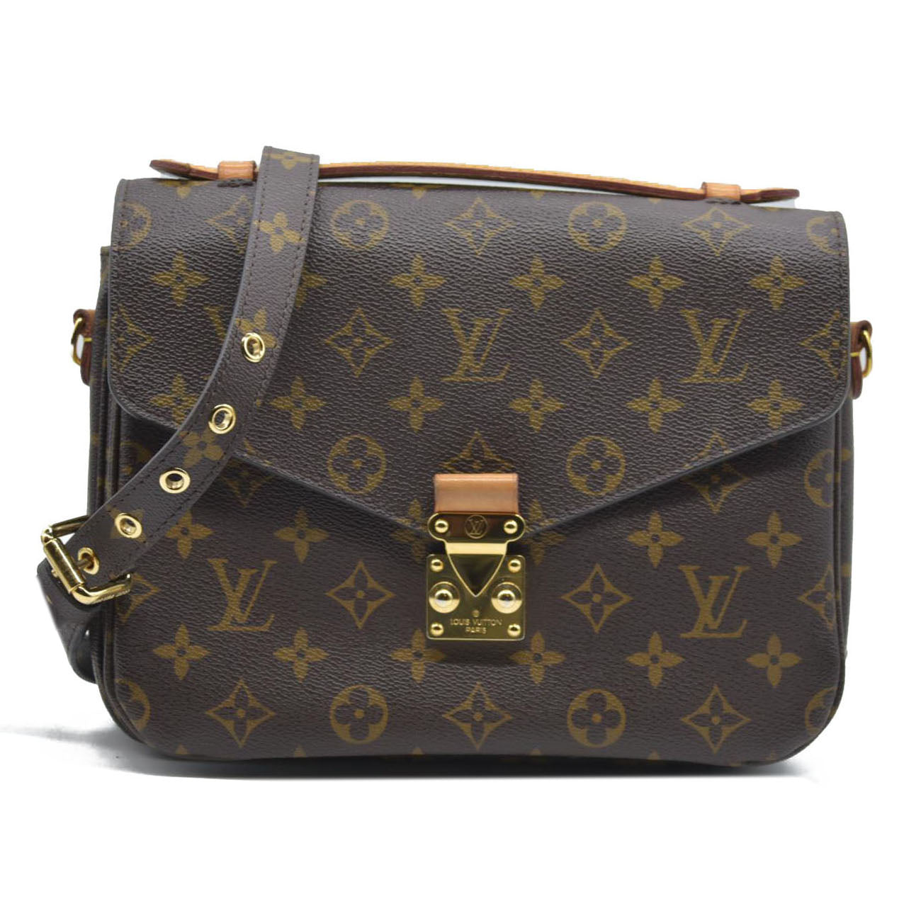 $2760 Louis Vuitton Monogram Pochette Metis DU1137