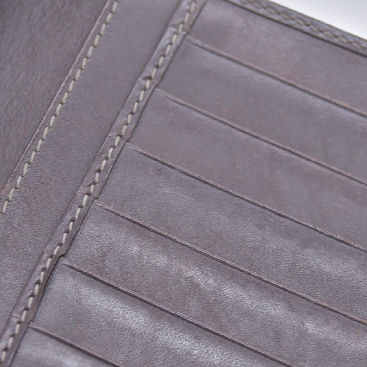 Gucci Beige Green GG Canvas Web Continental Wallet CONSIGNMENT
