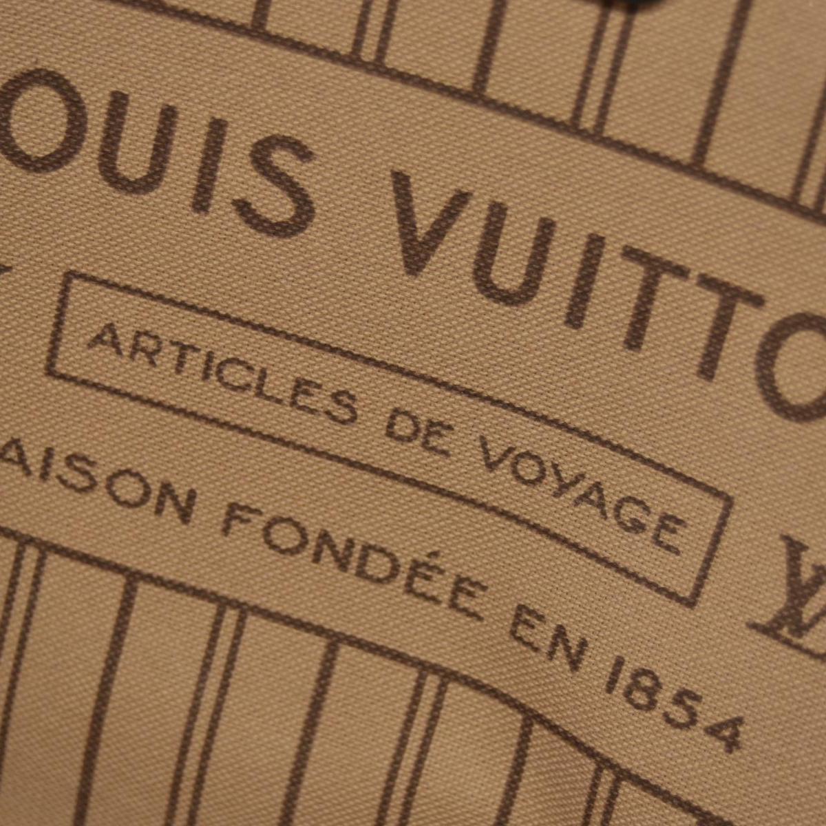 $2550 Louis Vuitton x LoL Monogram Neverfull MM Gold Silver