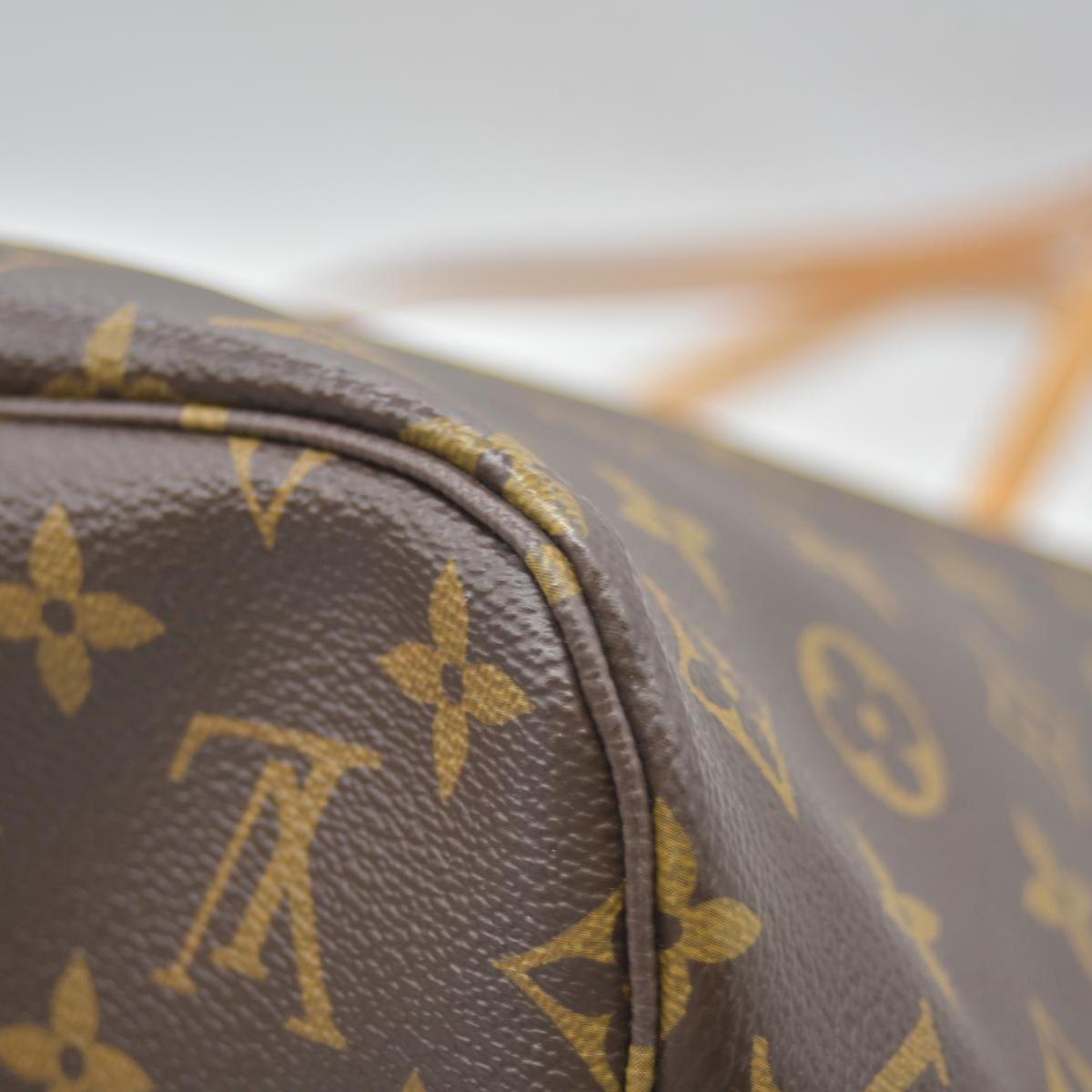 $2240 Louis Vuitton Monogram Neo Neverfull MM Rose Ballerine