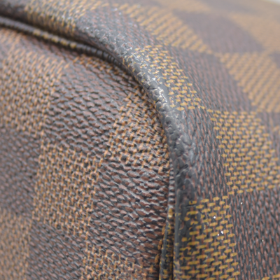 $2170 Louis Vuitton Damier Ebene Neverfull MM CA3140 2010