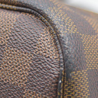 $2170 Louis Vuitton Damier Ebene Neverfull MM CA3140 2010