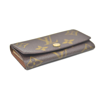 Louis Vuitton Monogram Multicles 4 Ring Key Case Brown TH0959