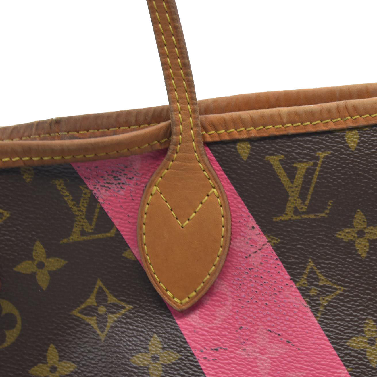 $2030 2015 Louis Vuitton Monogram V Neverfull MM Grenade CONSIGNMENT