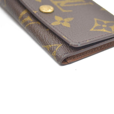 Louis Vuitton Monogram Multicles 4 Ring Key Case Brown TH0959