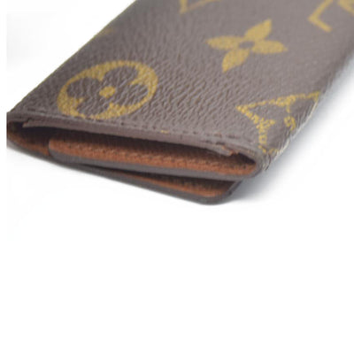 Louis Vuitton Monogram Multicles 4 Ring Key Case Brown TH0959