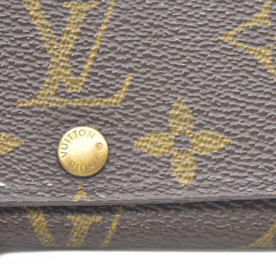 Louis Vuitton Monogram Multicles 4 Ring Key Case Brown TH0959