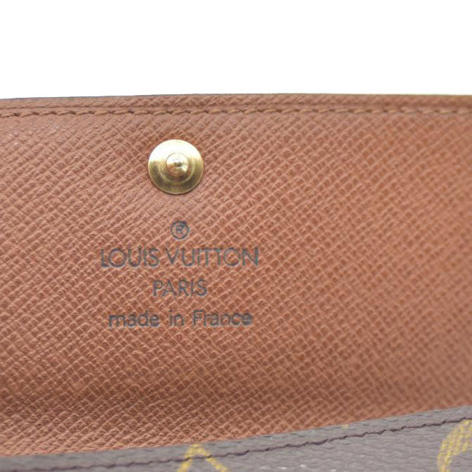 Louis Vuitton Monogram Multicles 4 Ring Key Case Brown TH0959