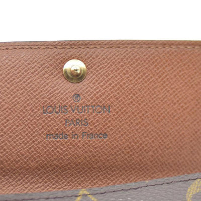 Louis Vuitton Monogram Multicles 4 Ring Key Case Brown TH0959