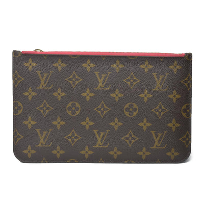 $2030 Louis Vuitton Monogram V Neverfull MM Grenade Pochette
