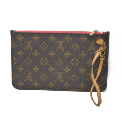 $2030 Louis Vuitton Monogram V Neverfull MM Grenade Pochette