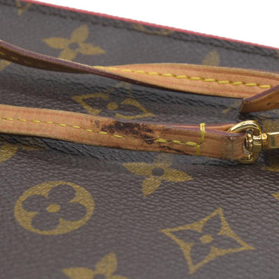 $2030 Louis Vuitton Monogram V Neverfull MM Grenade Pochette