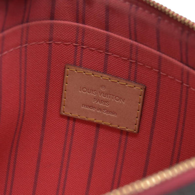 $2030 Louis Vuitton Monogram V Neverfull MM Grenade Pochette