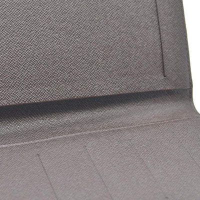 Louis Vuitton Damier Agenda De Poche Pocket Notebook Cover Brown MI1918