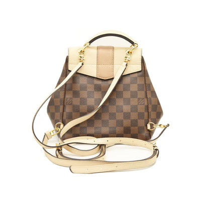 Louis Vuitton  Damier Ebene Clapton Backpack Creme