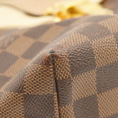 Louis Vuitton  Damier Ebene Clapton Backpack Creme
