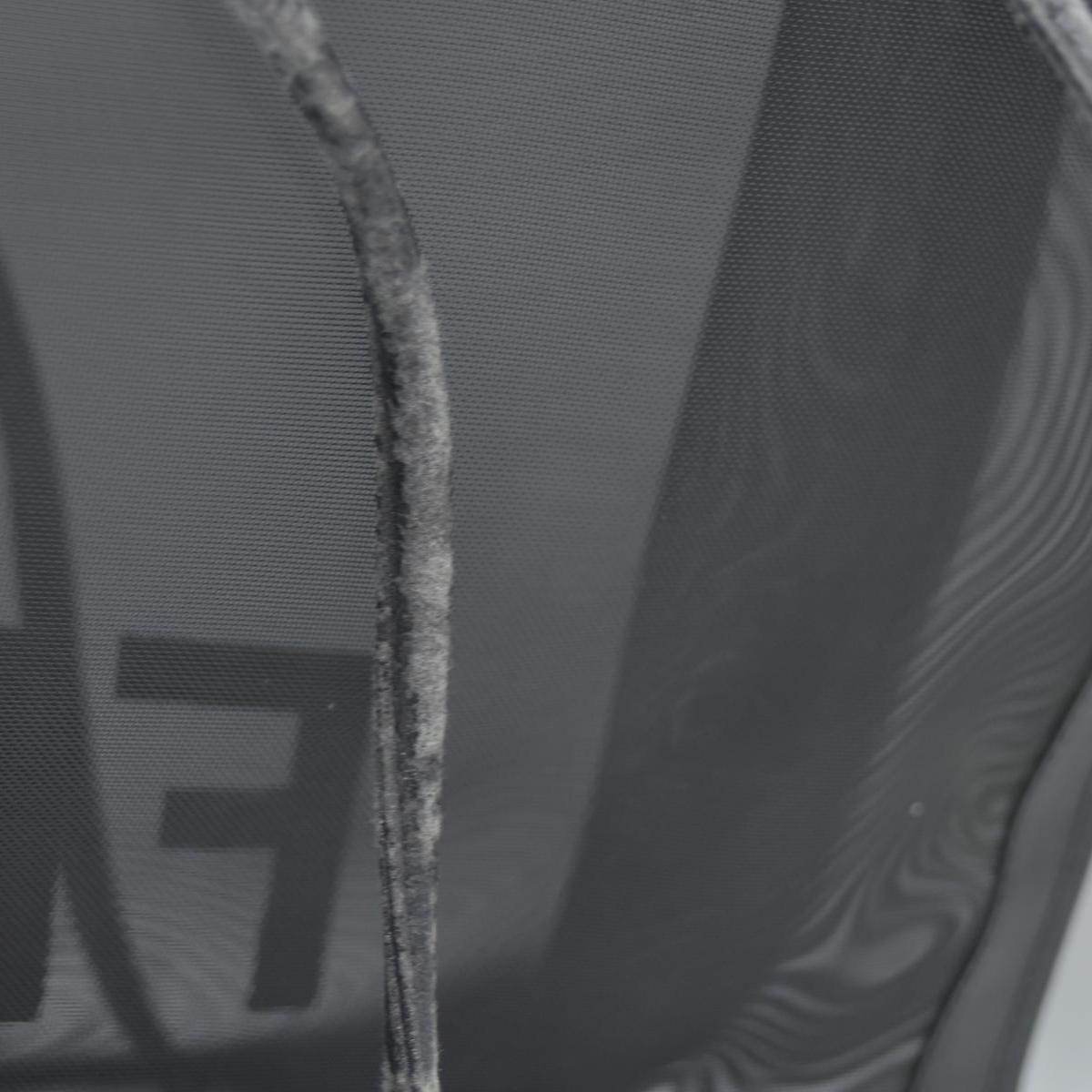 $1650 FENDI Zucca FF Tote Mesh Black Tote