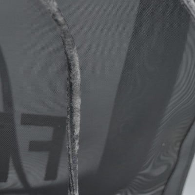 $1650 FENDI Zucca FF Tote Mesh Black Tote
