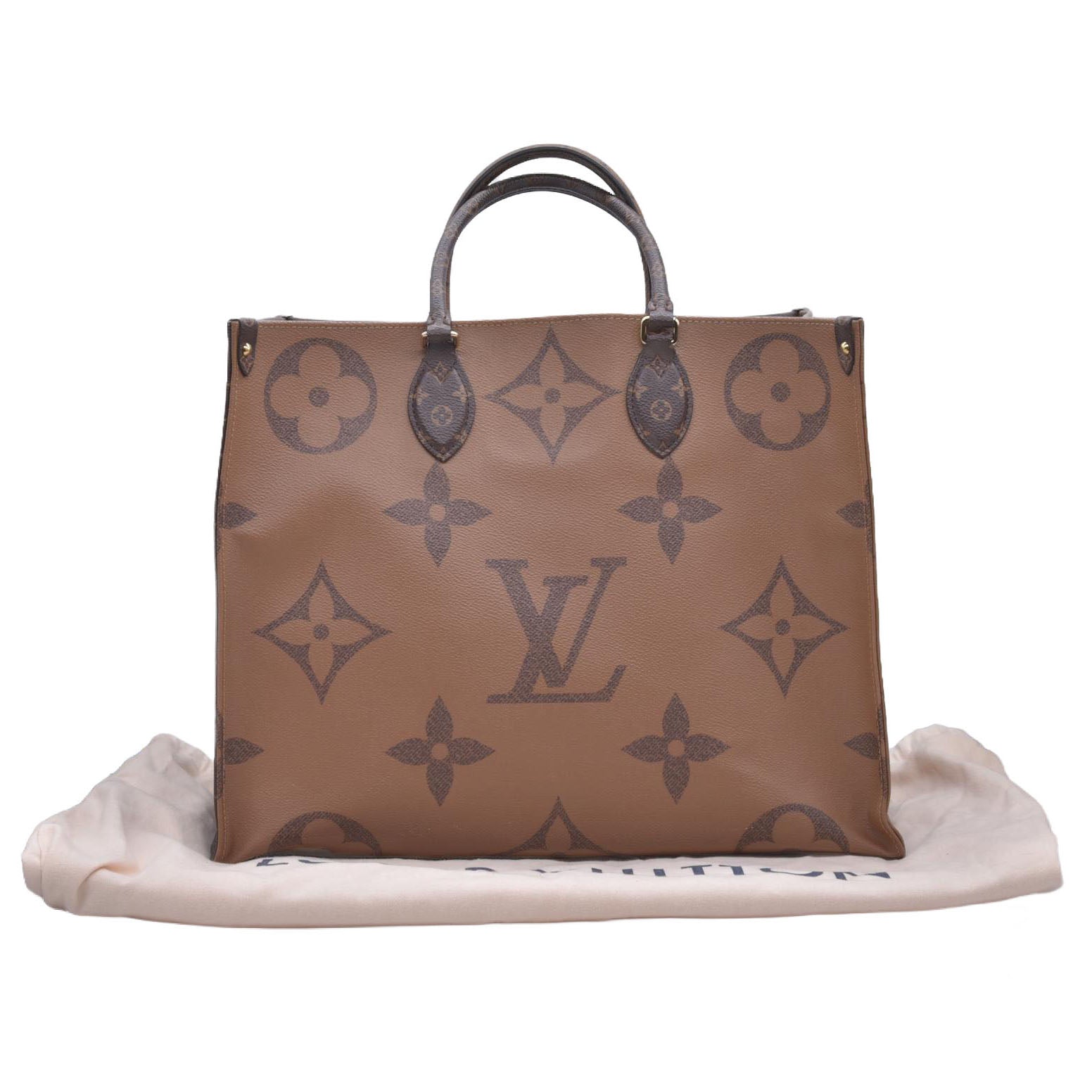 $3555 2019 Louis Vuitton Reverse Monogram Giant Onthego GM FL5109 10021154