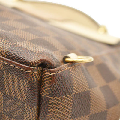 Louis Vuitton  Damier Ebene Clapton Backpack Creme