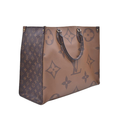 $3555 2019 Louis Vuitton Reverse Monogram Giant Onthego GM FL5109 10021154