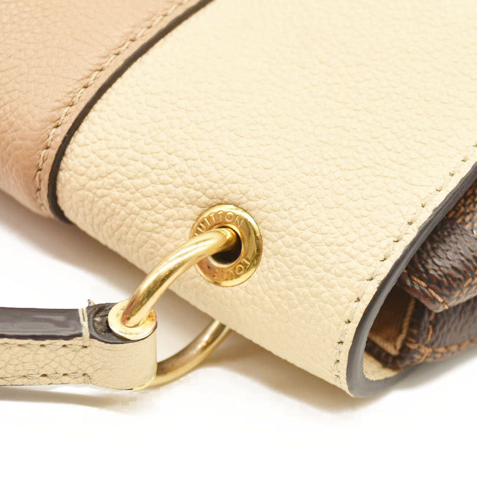 Louis Vuitton  Damier Ebene Clapton Backpack Creme