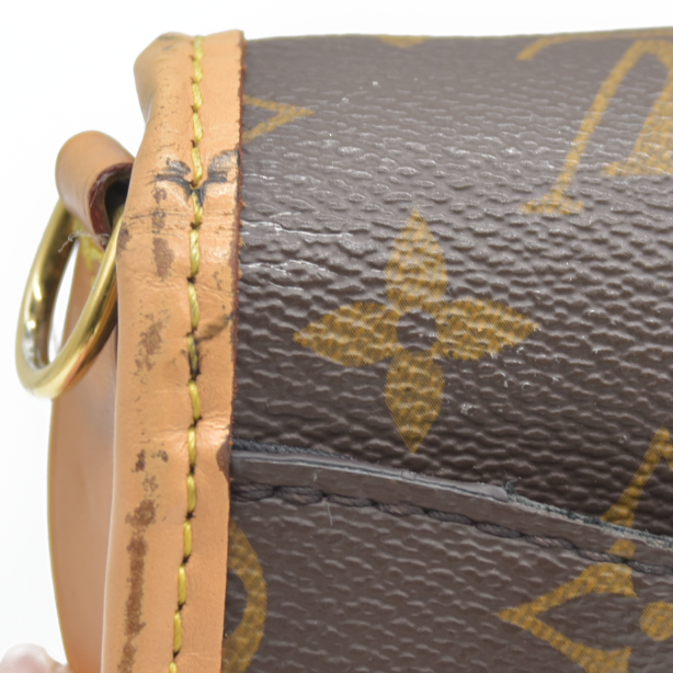 $2620 LOUIS VUITTON  Monogram Diane Black RFID Crossbody