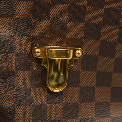 Louis Vuitton  Damier Ebene Clapton Backpack Creme