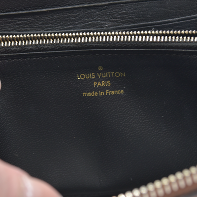 $1250 2014 Louis Vuitton Parnassea Portefeuille Iena Zip Around Long Wallet MI0134